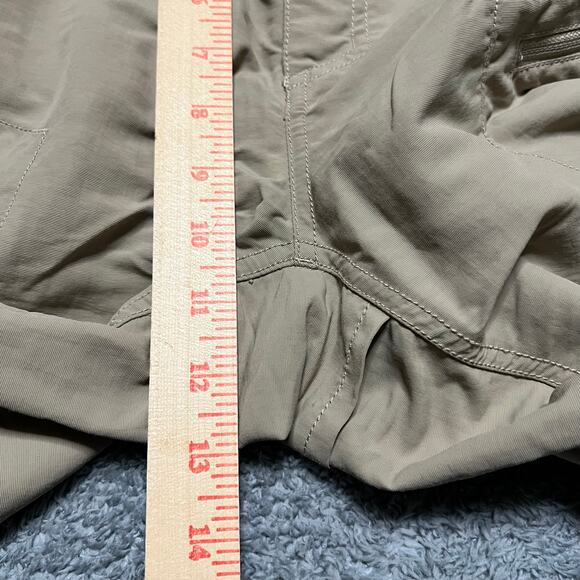 North Face Convertible Pants Mens Medium Zip Off Hiking Outdoor Nylon Belted - Picture 12 of 12